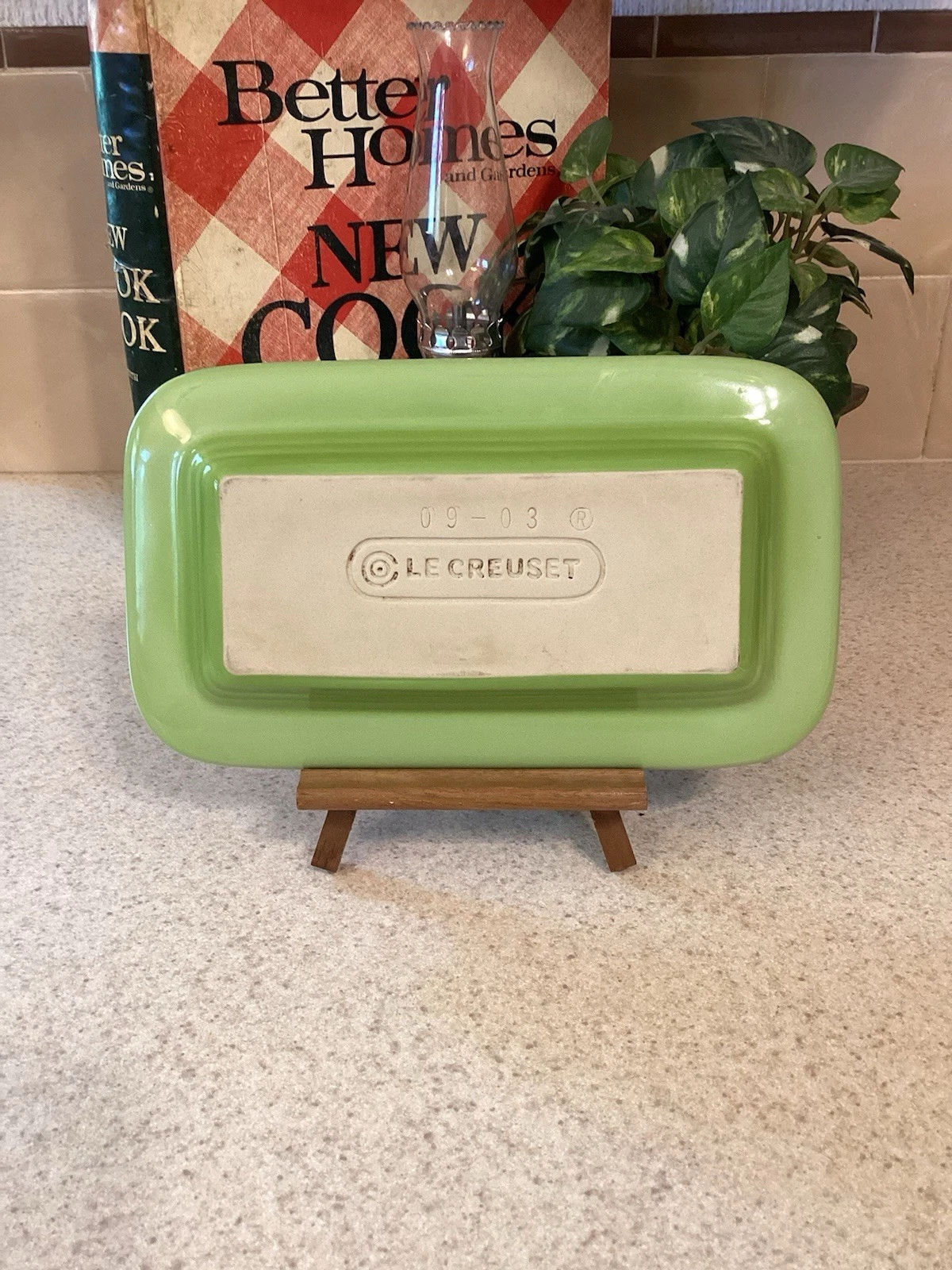 Le Creuset Butter Dish Bottom Replacement Lime Green Stoneware
Opens in a new window or tab
