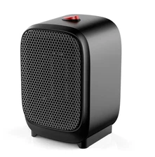 Portable 400W Personal Electric Space Heater - Fast & Safe Indoor Heating