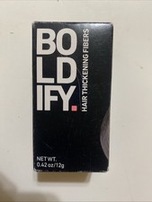 Boldify Hair Thickening Fibers. Gray. Net Wt. 28 g. Exp. 2027/12/11. New
