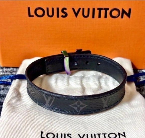 Louis Vuitton Monogram Eclipse Rainbow LV Bracele… - image 2