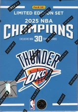 2025 Panini NBA Champions Oklahoma City Thunder 30 Card Team Box Set Blaster Box