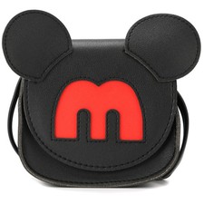 Little Mouse Ear Bow Crossbody Purse PU Shoulder Handbag Kids Girls Toddlers