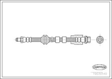 Flexible de frein Ford MONDEO
