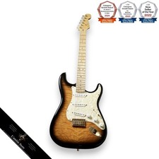 Fender Custom Shop MBS Quilt Stratocaster Hard Tail J.W.Black 2)