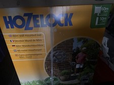 Hozelock 60m Wall Mounted Hose Reel & Hose Guide