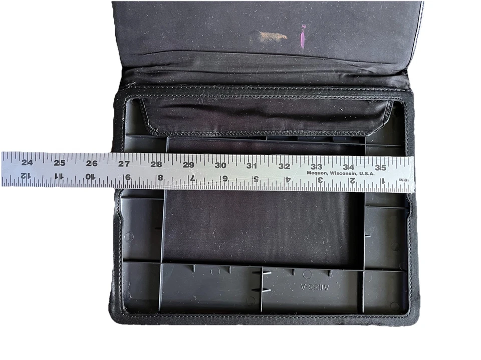 Funda Coach Signature negra I Pad/Tablet lona cuero carrera Foto 3 de 4