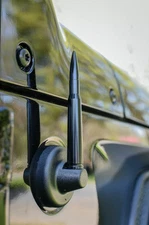 4.25 inch Black Antenna Mast for Jeep Wrangler JK/JL 2007-2023 Gladiator 20-23