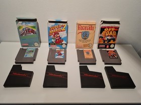 Nintendo Nes - Super Mario Bros Konsole - Ovp - inkl. 4 Spielen