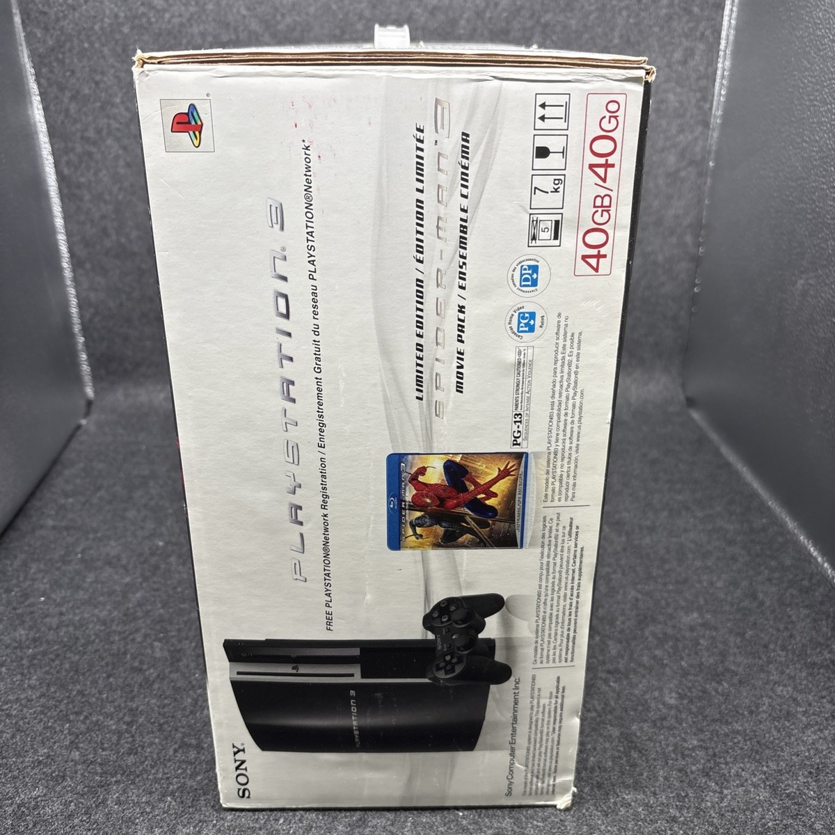 Sony PlayStation 3 Launch Edition 40GB Piano Black Console