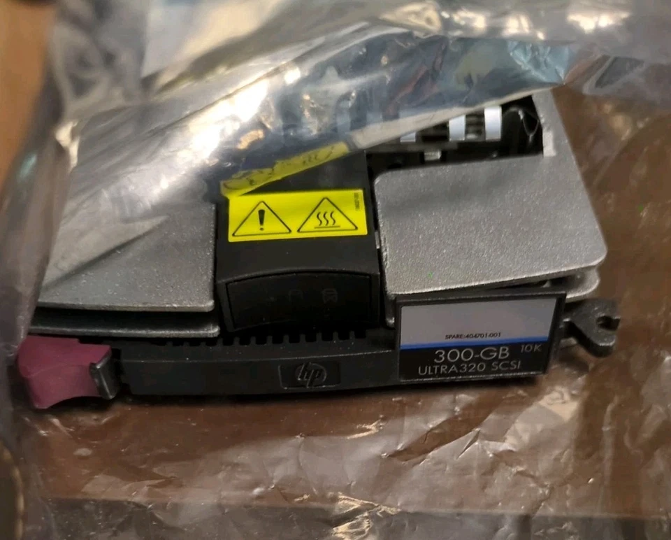 HP 300GB, BD30089BBA MAW3300NC 10K Wide Ultra320 SCSI 80pin 3.5" Festplatte Neu - Image 3 of 3