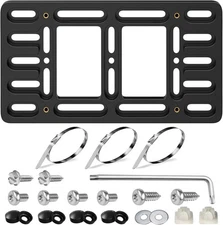Front License Plate Bracket Holder for 2000-2025 A3 A4 A5 A6 A7 A8 Quattro Sport