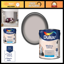 Matt Emulsion Paint for Walls & Ceilings - Perfectly Taupe 2.5L - Interior Decor