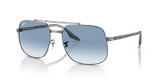 Ray-Ban RB3699 Polished Gunmetal/Gradient Blue 59 mm Sunglasses RB3699 004/3F 59
