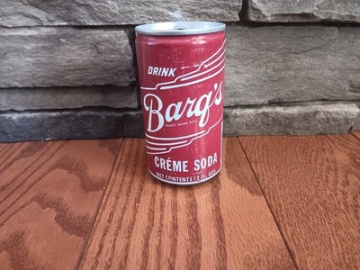 Barqs Creme Soda Red & White Soda Pop Can FLAWS DENTS