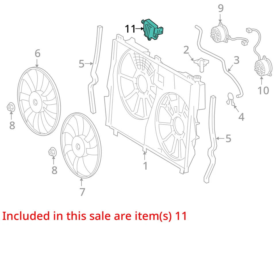 Controlador del ventilador de refrigeración del motor Lexus LS460 2007-2016 8925730070 Foto 3 de 4