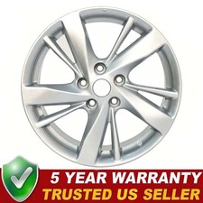 For 2013-2016 Nissan Altima Silver Replacement Rim Wheel 17 62593 For 2013-2016 Nissan Altima Silver Replacement Rim Wheel 17 62593