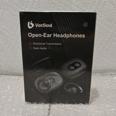 VoxSoul Open-Ear Bluetooth Ear-hook Headphones A2 Black Wireless