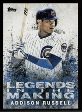 Addison Russell 2018 Topps Legends in the Making (Series 2) #LITM-6 Chicago Cubs