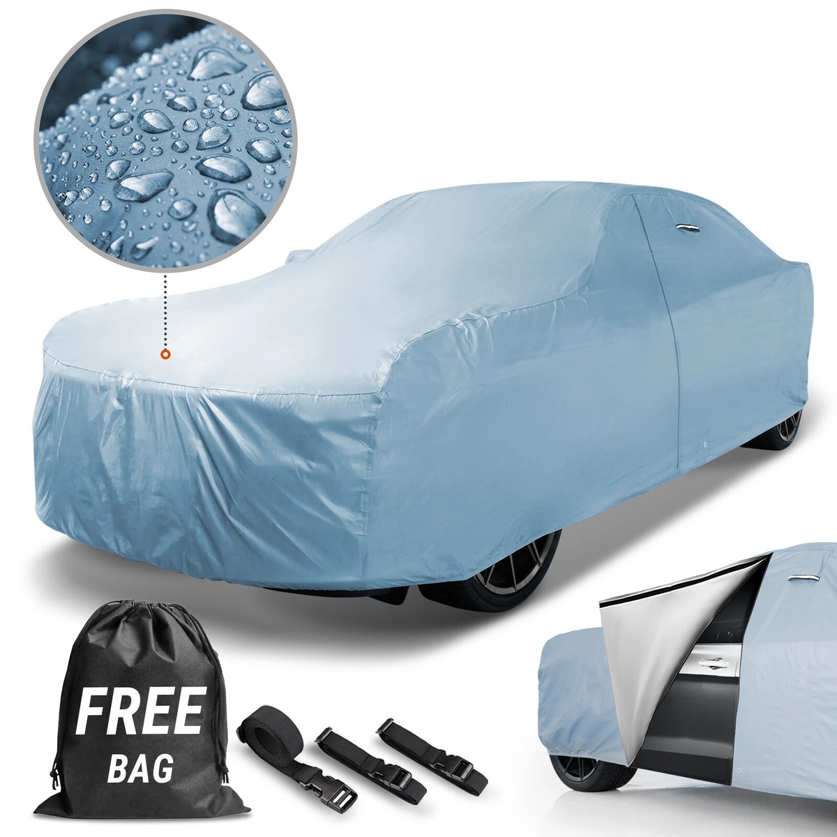 Custom FIT [CHEVY IMPALA ] 1994-1996 Waterproof 100% All Weather Car Cover - Foto 10