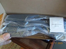 New 4 HTHE Exterior Side Door Handle Cover Protectors for 2021-2024 Ford F150