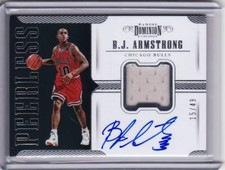 2017/18 Panini Dominion B.J. Armstrong Bulls Jersey 15/49