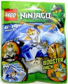 LEGO NINJAGO: Zane ZX 9554 Booster Pack 2012 Retired&nbsp;New Sealed