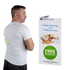 Stop Snoring T-Shirt - Most Comfortable Snoring Aid. Health Expert Recommende...