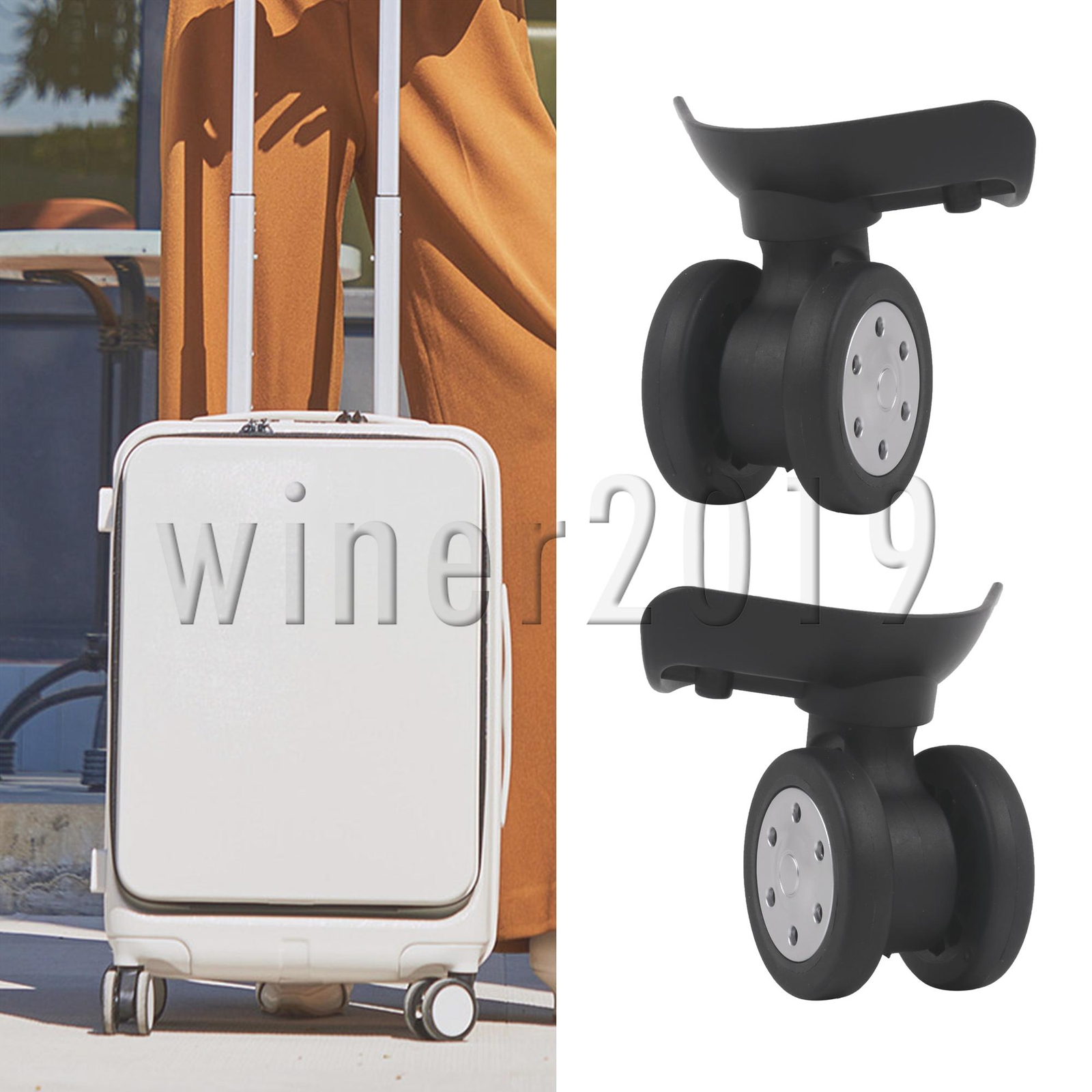 Suitcase Repair Part Spinner Wheel Roller 3.54