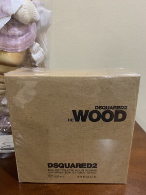 DSQUARED2 He Wood Men 3.4 oz EDT Spray Sealed Discontinued