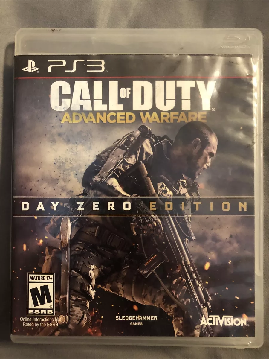 Call Of Duty Advance Warfare  Edição Day Zero  Jogo Do Playstation 3 Ps3  Mídia Física Original Blu-ray