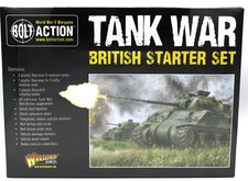 Bolt Action 402011050 Tank War British Starter Set WW2 Warlord Games