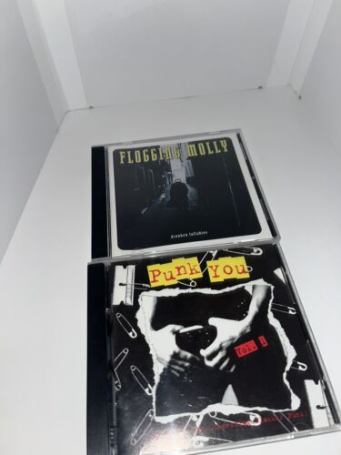 Flogging Molly / Punk You Vol. 1 - 2 CD Lot - Afbeelding 1 van 3