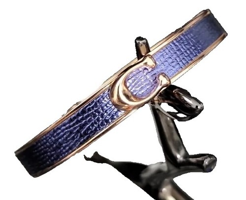 Toga Virilis Toga Archives 21Ss Metal Leather Bangle Bracelet