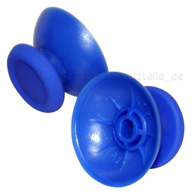 2 x PS4 Analog Controller Kappe = 1 Paar PS4 Joystick Thumbstick Kappen - blau