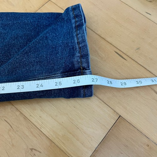 Lands' End Boys Iron Knee Stretch Pull On Elastic Waist Denim Jeans L 10-12 - Picture 5 of 8