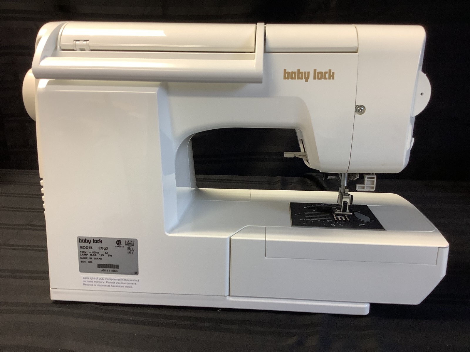 Baby Lock Ellageo ESg3 eBay