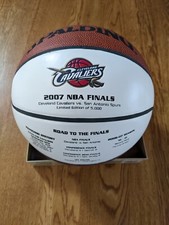 Cleveland Cavaliers San Antonio Spurs 2007 NBA Finals Limited Edition Basketball