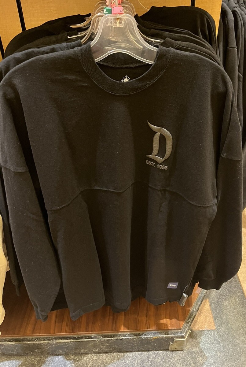 海外限定【美品】disneyland spirit jersey スピジャ 黒 🔥Disney Parks - BLACK-ON-BLACK - Spirit Jersey - DISNEYLAND