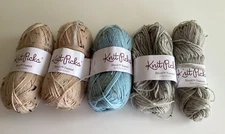 Lot Knit Picks Yarn Stroll Tweed Heather Fingering Weight Knitting  Merino