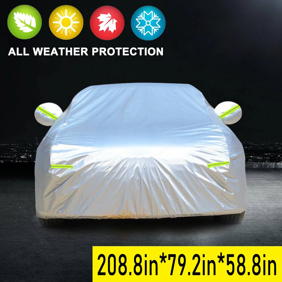 Cubierta de coche Honda Accord - Protección completa impermeable para nieve/lluvia/UV y polvo | EE. UU. Foto 3 de 4