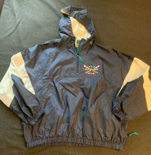 Vintage GENUS - Put In Bay - Lake Erie - Nylon Rain Jacket Windbreaker - XL