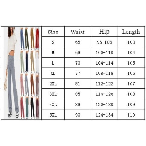 Women's Casual High Waist Stretch Pants Ladies Flexi Pants for Women Trousers - Picture 2 of 31