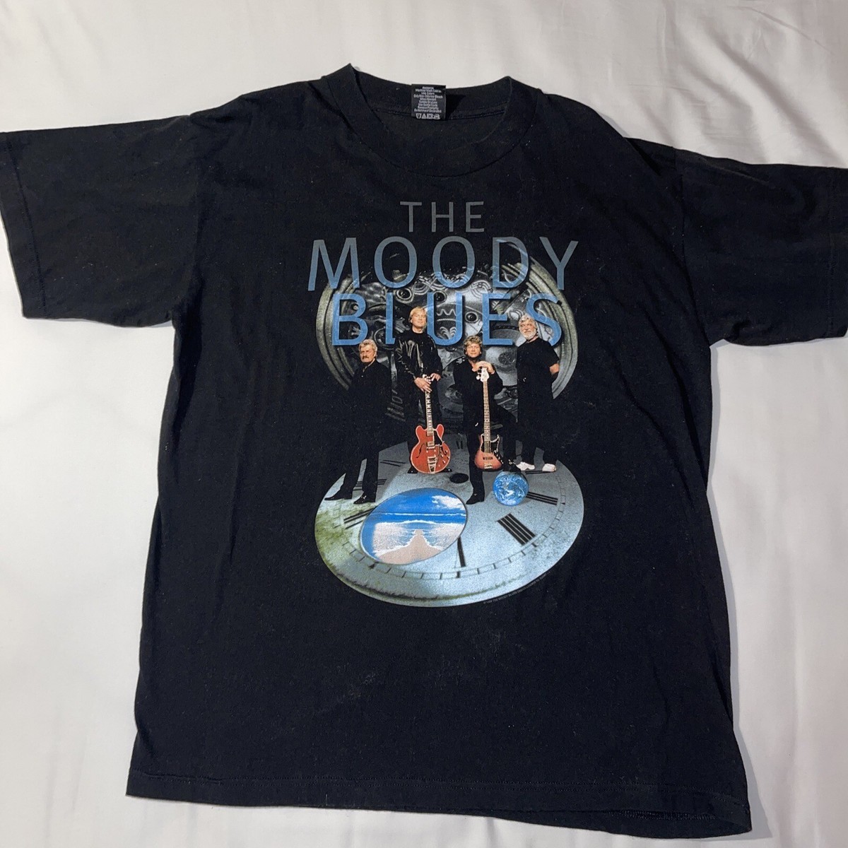 THE MOODY BLUES STRANGE TIMES Tシャツ L バンド THE MOODY BLUES STRANGE TIMES Tシャツ L バンド The Moody