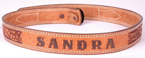 Vtg Big John Leather Belt-\