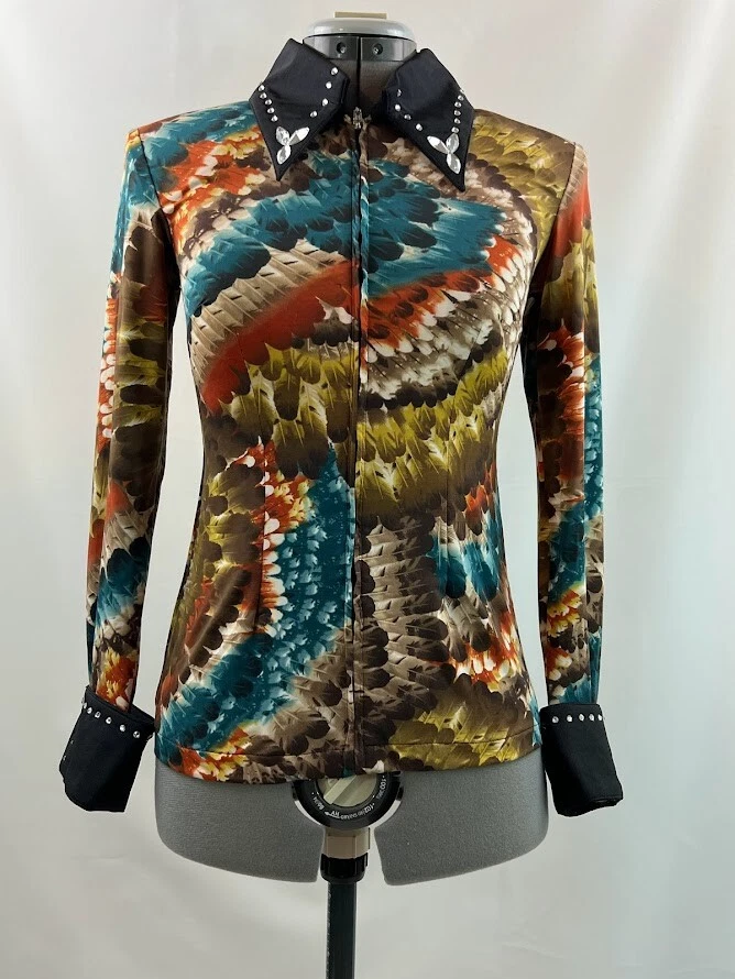 WESTERN PLEASURE SHOW SHIRT JACKET HORSEMANSHIP