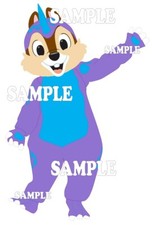 Disney World Animal Kingdom Chip Dinosaur Chipmunk O Saurus Scrapbook Piece