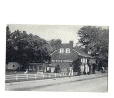 Lafayette Ohio London  Springfield- Red Brick of Yesteryear - Advertising Card
