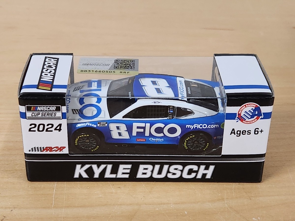 2024 #8 Kyle Busch FICO 1/64 Action NASCAR Diecast ARC | eBay