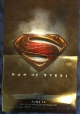 MAN OF STEEL Promo Poster, 11 x 17, 2014, DC Unused more in our store 440