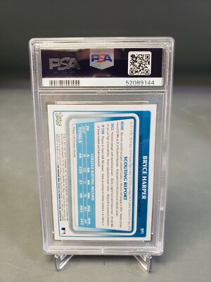 2011 Bowman Prospects Bryce Harper BP1 PSA 9 Mint | eBay
